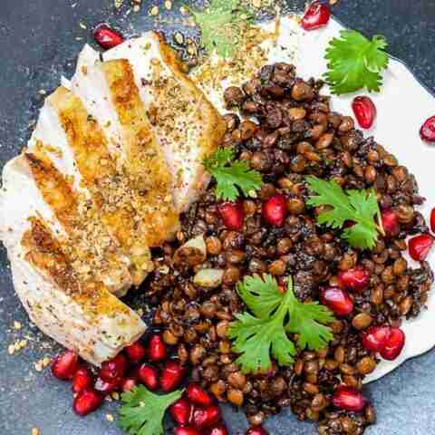 مرغ با عدس سوری و لبنه و زعتر - نمایندگی برسادیس در تهران
