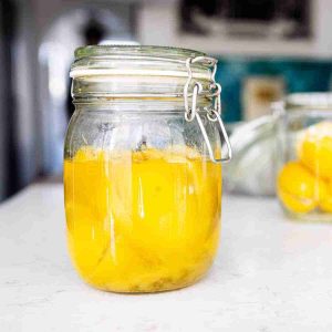 لیموهای نگهداری شده خانگی