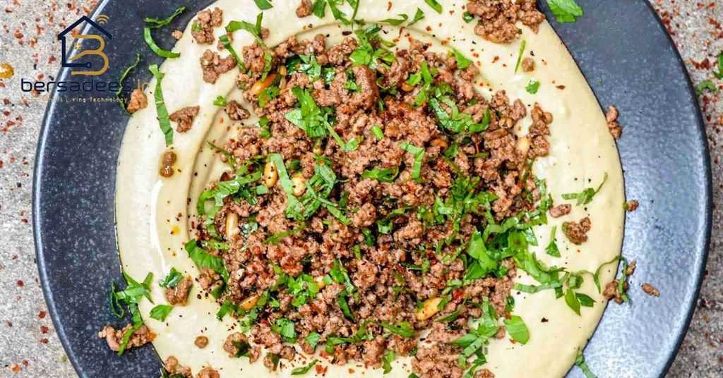 حمص با گوشت گاو ادویه دار بهارات حمص با گوشت گاو ادویه دار بهارات