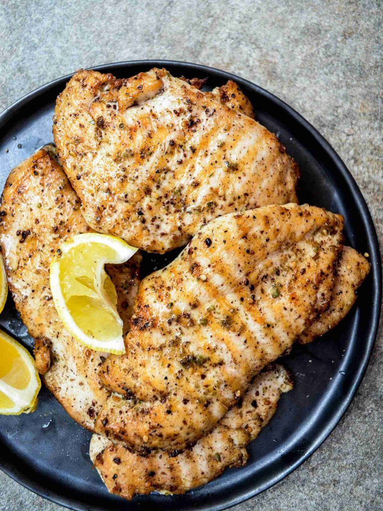 مرغ زعتر لیمویی