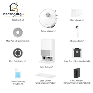 جارو رباتیک دریمی L10s Ultra Gen 2 قیمت جارو رباتیک شیائومی دریمی مدل Dreame L10s Ultra Gen 2