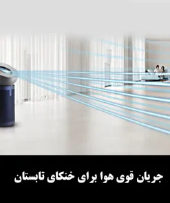 تصفیه هوا دایسون Big+Quiet BP03 دستگاه تصفیه هوا دایسون مدل Dyson Big+Quiet BP03 رنگ نقره ای سرمه ای