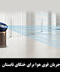 تصفیه هوا دایسون BP04 سرمه ای طلایی خرید تصفیه هوا دایسون BP04 سرمه ای طلایی