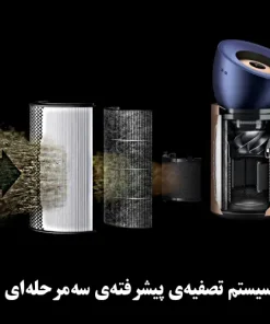 تصفیه هوا دایسون BP04 سرمه ای طلایی تصفیه هوا دایسون BP04 سرمه ای طلایی