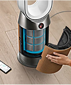 تصفیه هوا و هیتر دایسون HP09 سفید طلایی خرید دستگاه تصفیه هوا و فن هیتر دایسون مدل Dyson HP09 رنگ سفید طلایی
