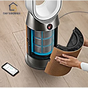 تصفیه هوا و هیتر دایسون HP09 سفید طلایی خرید دستگاه تصفیه هوا و فن هیتر دایسون مدل Dyson HP09 رنگ سفید طلایی