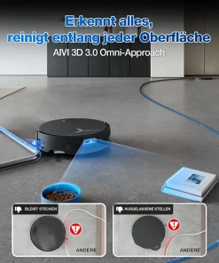 جارو رباتیک اکووکس T50 Max Pro Omni جارو رباتیک اکووکس مدل Ecovacs Deebot T50 Max Pro Omni