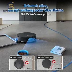 جارو رباتیک اکووکس T50 Max Pro Omni جارو رباتیک اکووکس مدل Ecovacs Deebot T50 Max Pro Omni