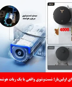 جارو رباتیک اکووکس X8 Pro Omni جارو رباتیک اکووکس X8 Pro Omni