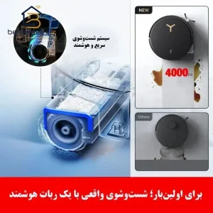 جارو رباتیک اکووکس X8 Pro Omni جارو رباتیک اکووکس X8 Pro Omni