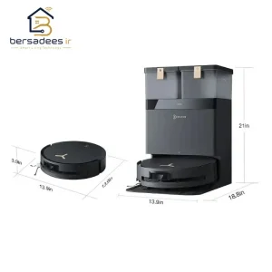 جارو رباتیک اکووکس X8 Pro Omni خرید جارو رباتیک اکووکس مدل Ecovacs Deebot X8 Pro Omni
