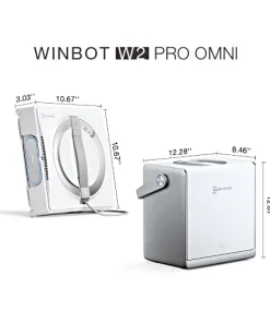 ربات شیشه پاک کن اکووکس Winbot W2 Pro Omni قیمت ربات شیشه پاک کن اکووکس مدل Ecovacs Winbot W2 Pro Omni