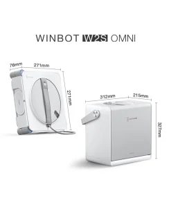 ربات شیشه پاک کن اکووکس Winbot W2S Omni خرید ربات شیشه پاک کن اکووکس مدل Ecovacs Winbot W2S Omni