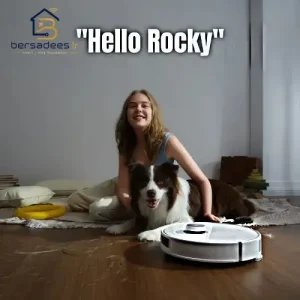جارو رباتیک روبوراک Qrevo Curv خرید جارو رباتیک روبوراک مدل Roborock Qrevo Curv