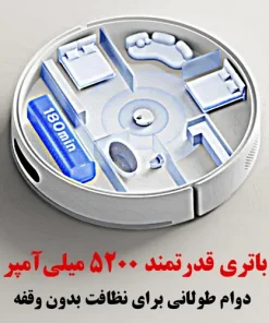 جارو رباتیک شیائومی S40 قیمت جارو رباتیک شیائومی مدل Xiaomi Robot Vacuum S40